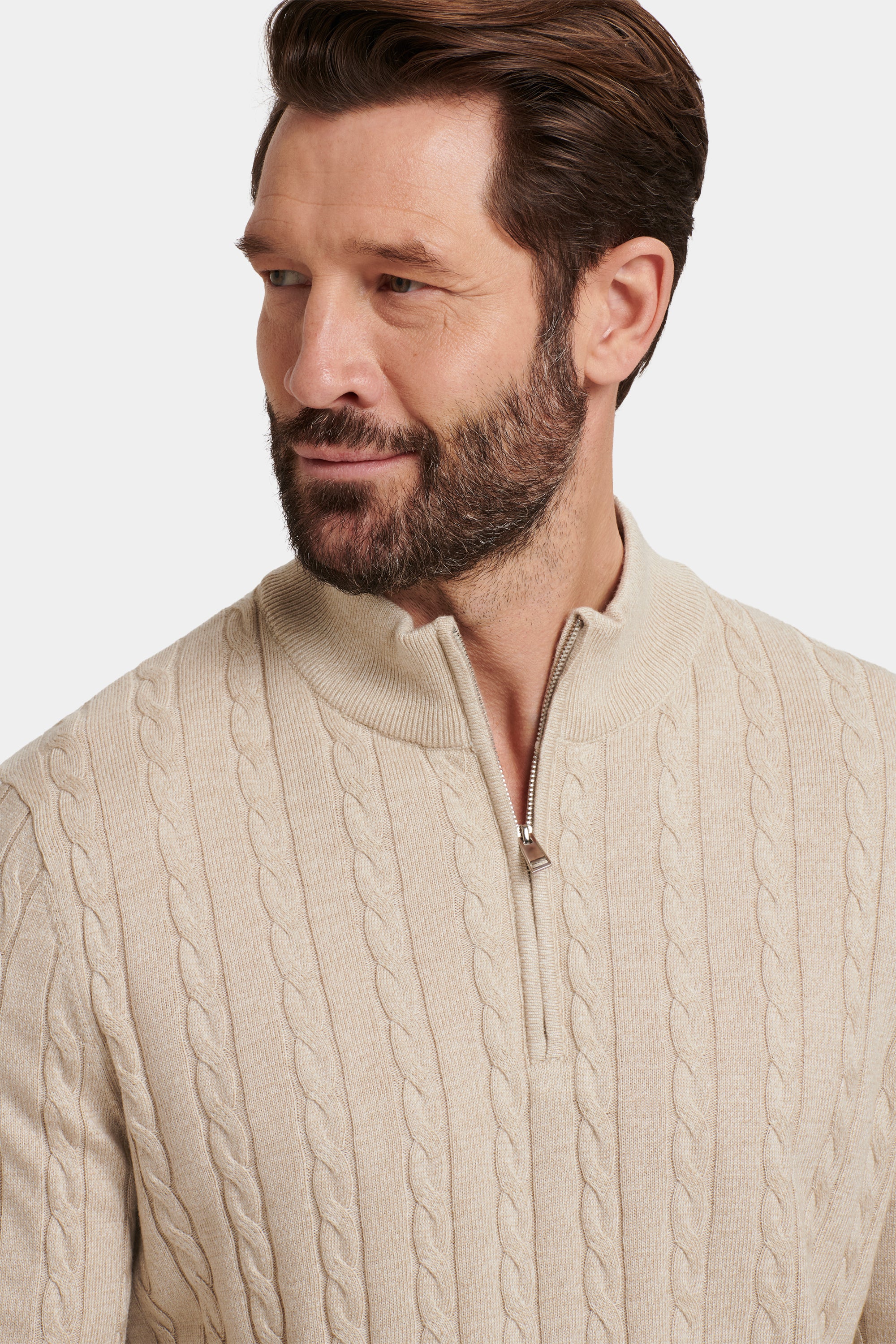 THE ADAMO QUARTER ZIP SWEATER - Image 7
